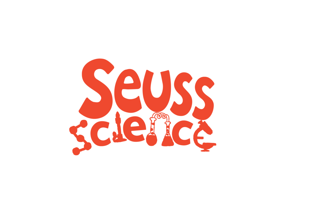 The words, "Seuss Science"