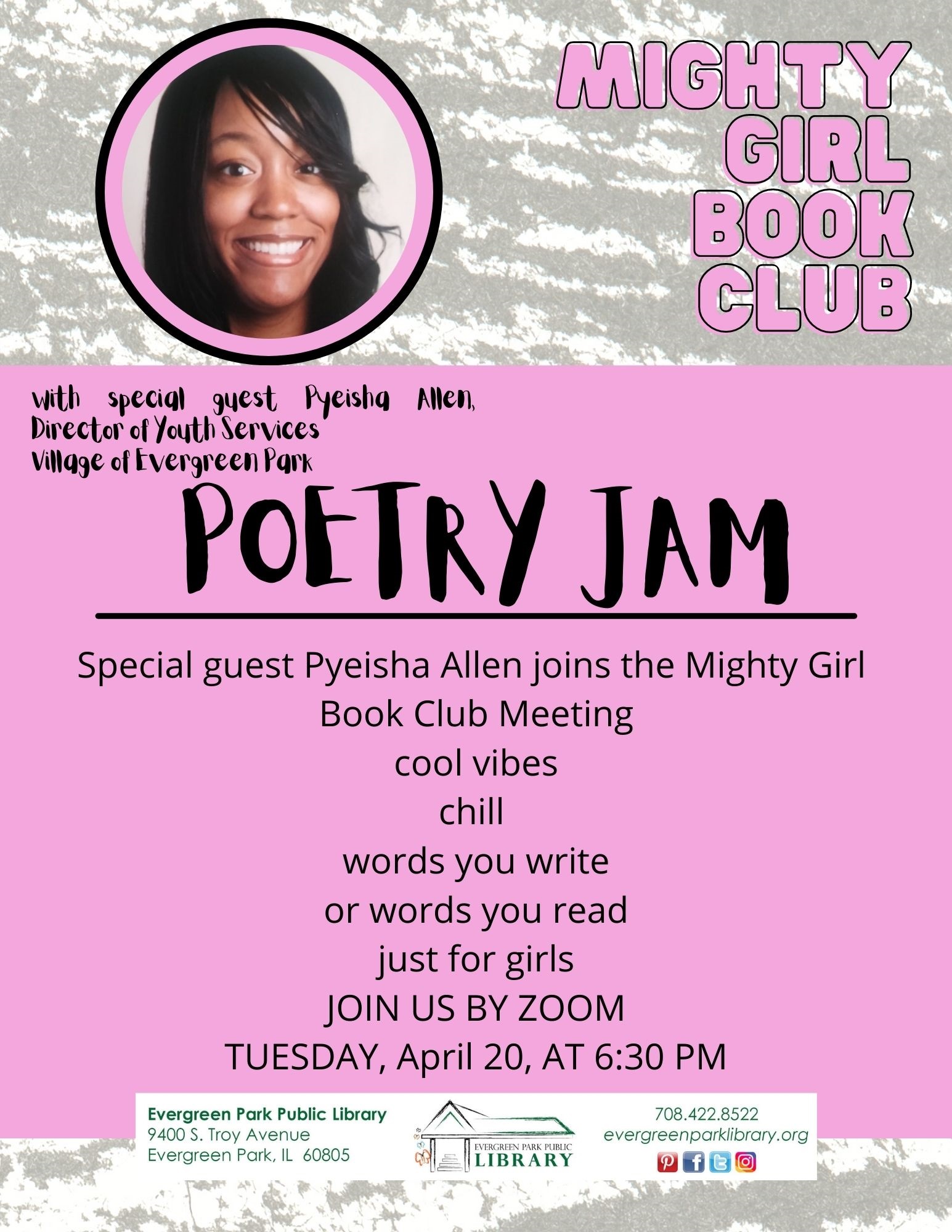 Poetry Jam with Pyeisha Allen