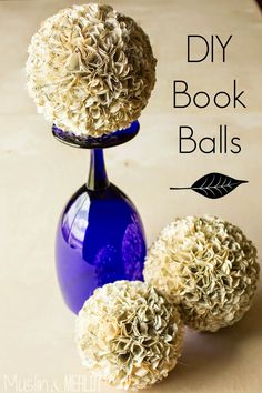 DIY Book Balls