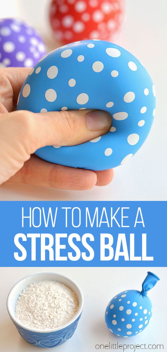 Take & Make Stress Ball | Evergreen Park Public Library