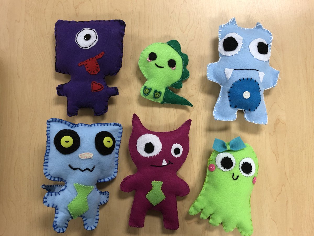 Sewing Softies Club--Monsters Edition