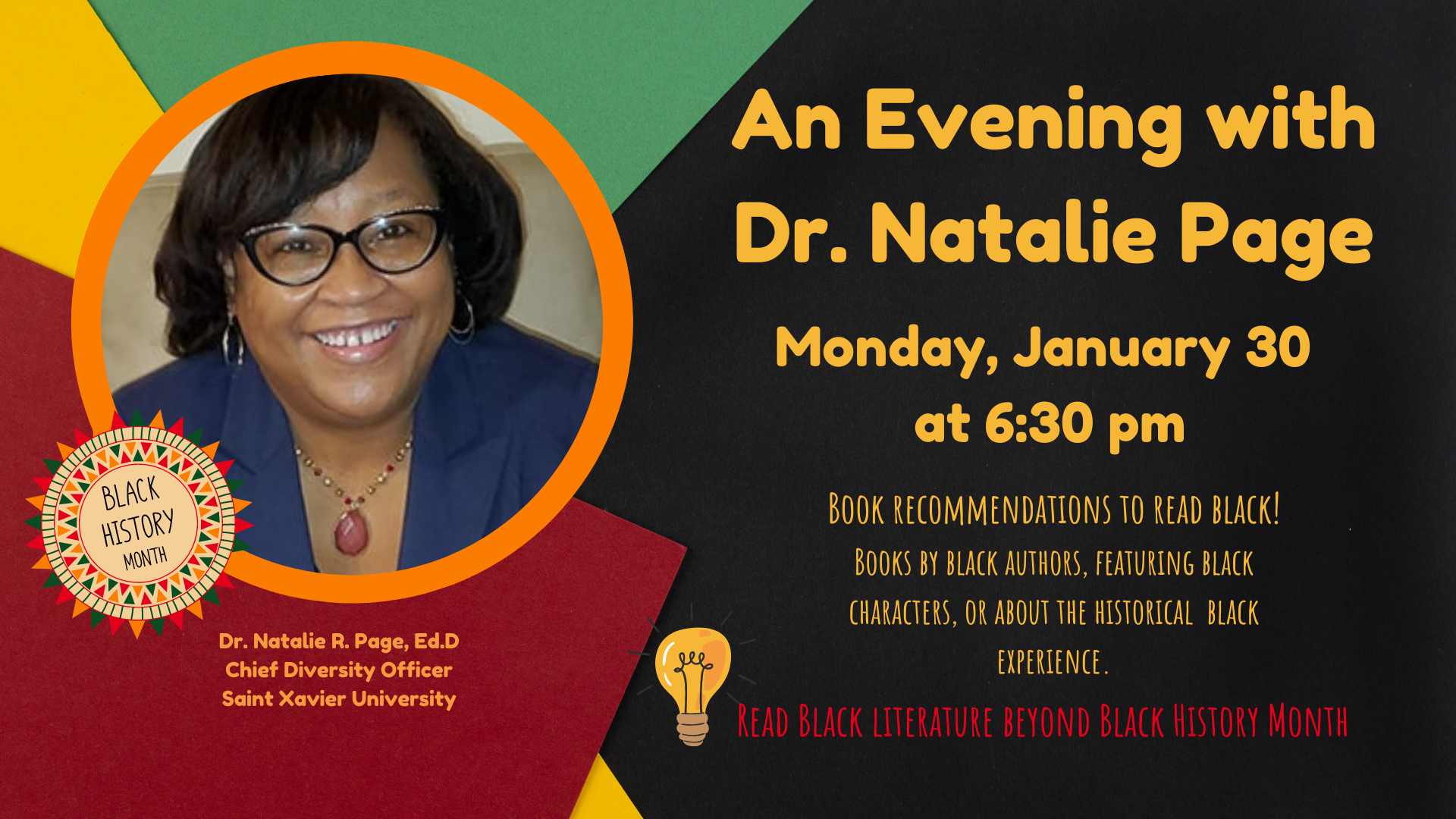 An Evening with Dr. Natalie Page