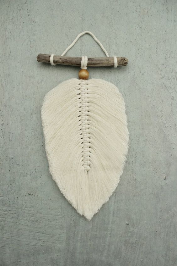 Macrame Feather