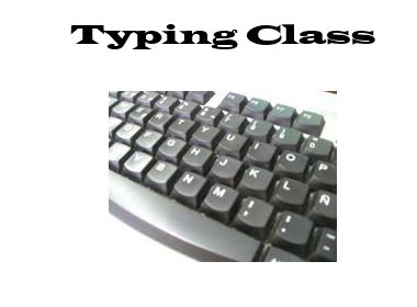 Typing Class