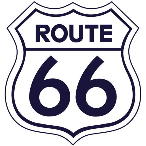 Route 66 sign