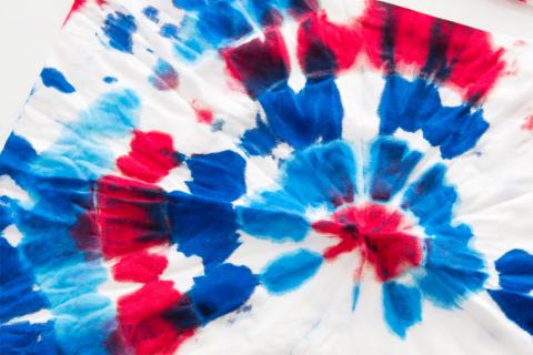 4th of July tie dye