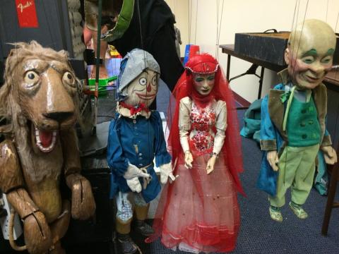 Wizard of Oz marionettes