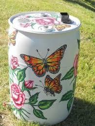 Community Rain Barrel Painting Project