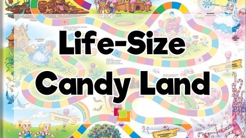 Candy Land game board