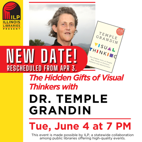Temple Grandin Rescheduled June 4th
