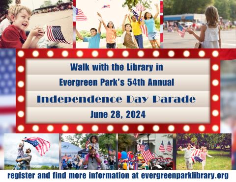 Walk with the Library in Friday's Independence Day Parade