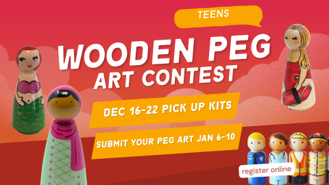 Teen Wooden Peg Art Contest