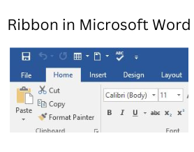 Ribbon in Microsoft