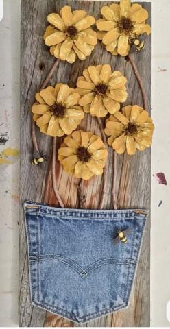 pinecone flowers