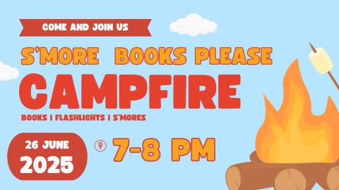 S'more Books Please Campfire