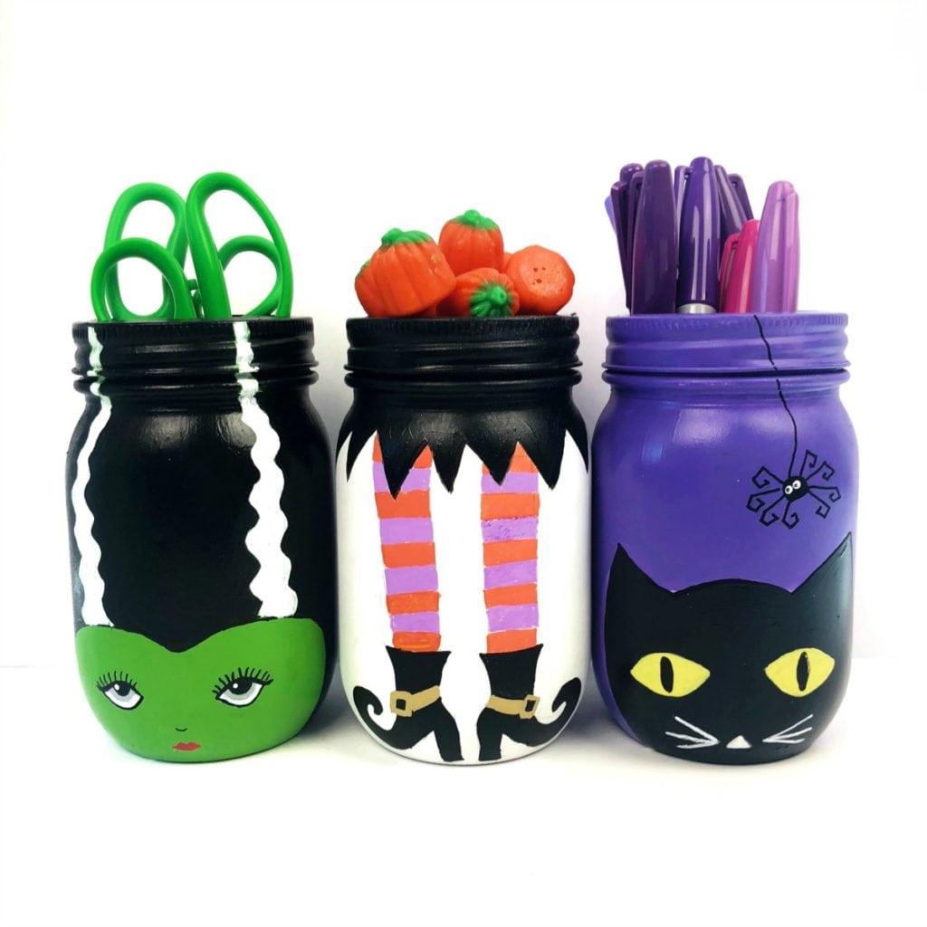 Halloween Mason Jars