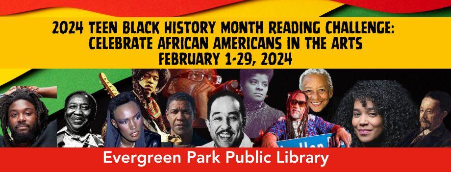 Teen Black History Month Reading Challenge