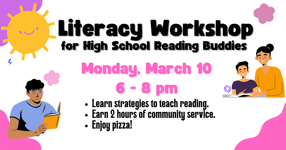 Literacy Workshop for High School Reading Buddies