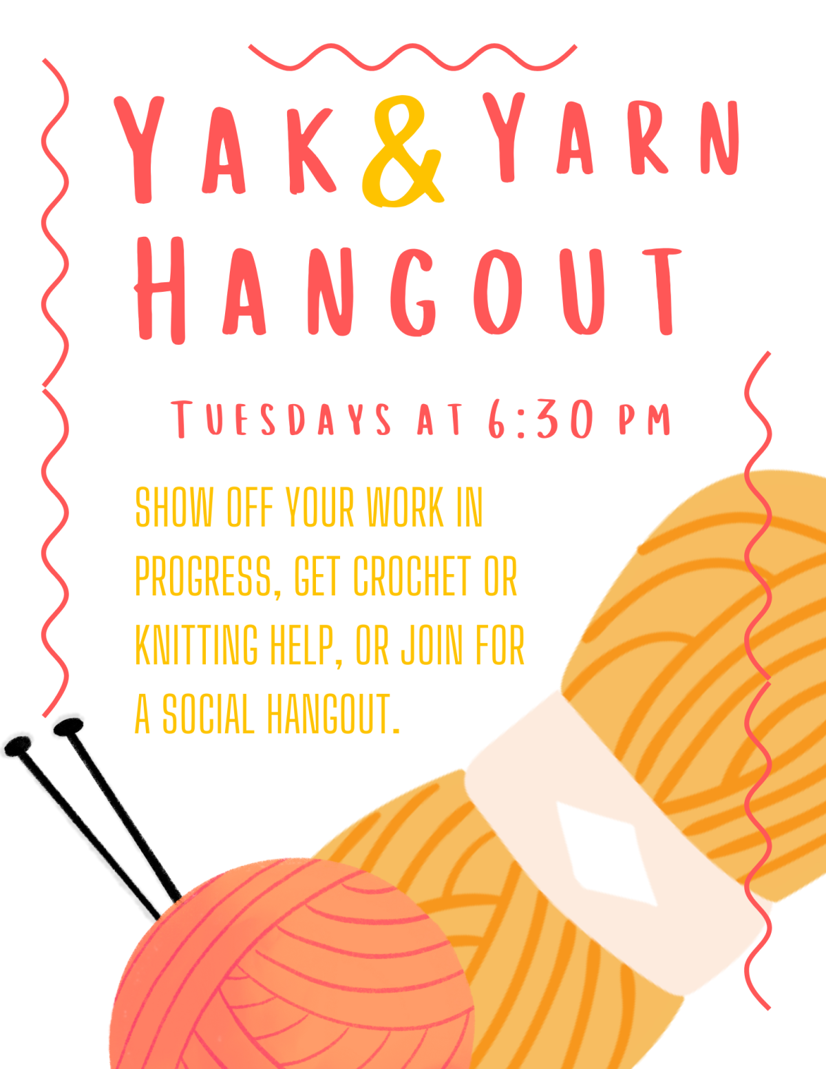 Yak & Yarn Hangout