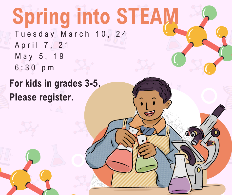 A boy doing an experiment